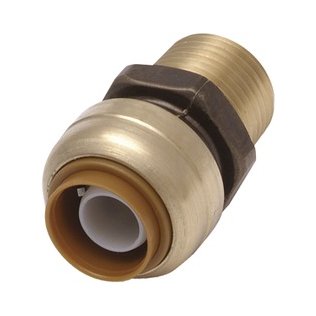 SharkBite® Lead Free Instant Plumbing Fitting, Male NPT Connector - 1401711