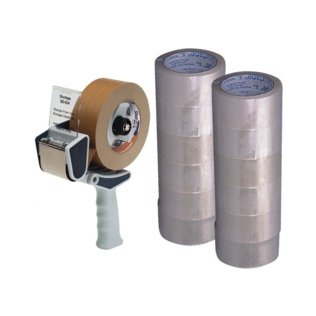  Premium Packaging Tape w/Tape Gun - 1419836