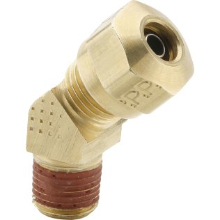 Parker Parker DOT  Compression - Nylon Tubing Male Elbow 45 Degrees 1/4x1/8 - 84309P