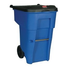 Rubbermaid® Commercial 65 Gallon Gray BRUTE® Rollout Container - 1327101