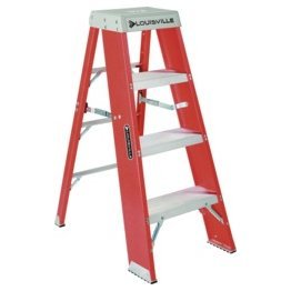 Louisville Ladder 45 3/4'' Fiberglass Stepladder, 300 lbs., Type IA - 1329343