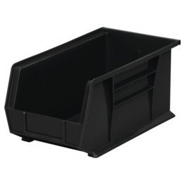 Akro-Mils® AkroBin®, ESD, Black, 14-3/4" x 8-1/4" x 7" - 1387787