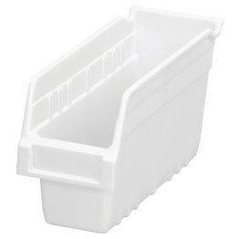 Akro-Mils® ShelfMax™ Bin, White, 11-5/8" x 4-1/8" x 6" - 1387948