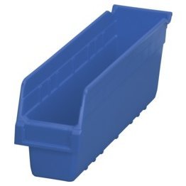 Akro-Mils® ShelfMax™ Bin, Blue, 17-5/8" x 4-1/8" x 6" - 1387951