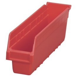Akro-Mils® ShelfMax™ Bin, Red, 17-5/8" x 4-1/8" x 6" - 1387953