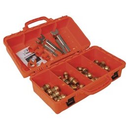 SharkBite® Instant Plumbing Fitting, Contractor's Kit - 18358