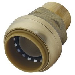 SharkBite® Instant Plumbing Fitting, Male NPT Connector - 18322
