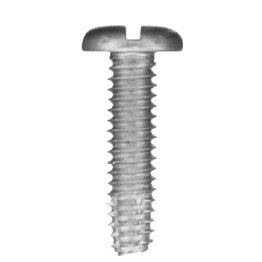  Thread Cutting Screw Slotted Pan Head - 2452