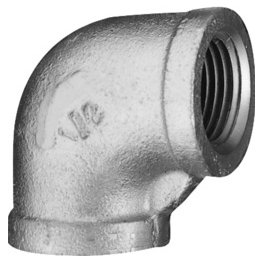 Lawson Elbow, 90°, 316 SS, 150 lb. Rated, 2" NPT - 56566