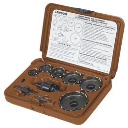 Lawson Sheet Metal Hole Cutter Kit - 61418