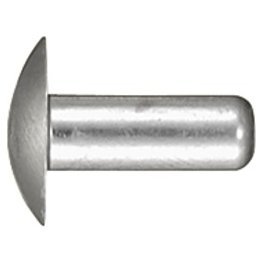  Bucking Rivet Brazier Head Solid Aluminum - 85039