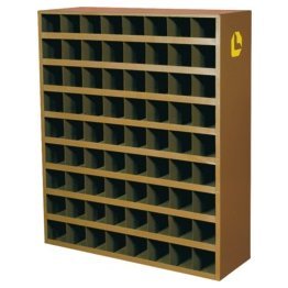  72 Ramped Compartment Storage Bin - A72