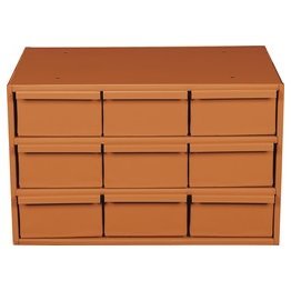  9 Compartment High Impact Polystyrene Modular Drawers - KA9