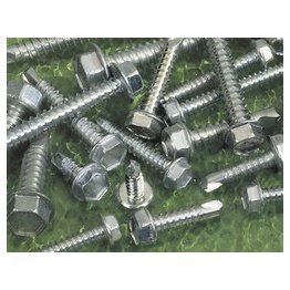  Hex Washer Head Self-Drilling Screw Assortment - LP196