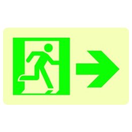  RUNNING MAN SYMBOL Sign - SF11027