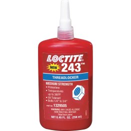 Loctite® 243™ Primerless Threadlocker Blue 250ml - 1166436