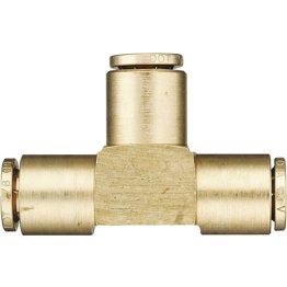 Lawson DOT Union Tee Brass 1/2 x 1/2 x 1/2" - 27178