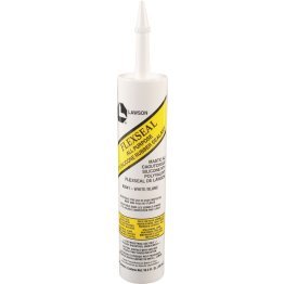 Lawson Flexseal RTV Silicone Sealant White 10.3oz - 83041