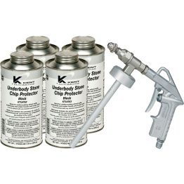 Kent® Stone Guard Black Underbody Kit 5Pcs - KL141