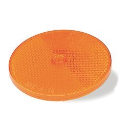 Grote® Sealed Center-Mount Reflector Yellow 3-1/2" - 1322491