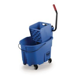 Rubbermaid® Commercial WaveBrake® Side Press Combo Blue 35Qt - 1327434