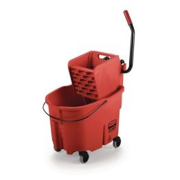 Rubbermaid® Commercial WaveBrake® Side Press Combo Red 35Qt - 1327436