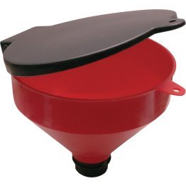 Funnel King® Drum Type Funnel with Hinged Lid 4Qt - 1432145