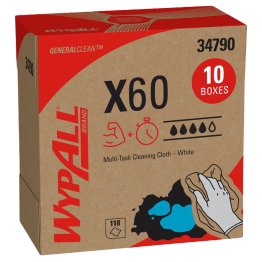 Kimberly-Clark WypAll X60 Teri Wiper 9.1 x 16.8" - 28138