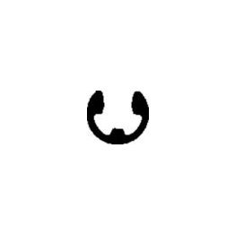  Retaining Ring External E-Type Steel 5/8" - 11339