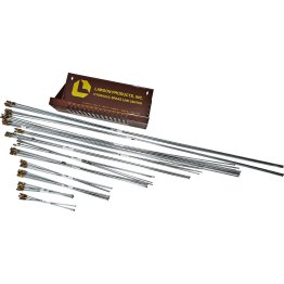 Lawson Steel Hydraulic Brake Lines Assortment Kit 48Pcs - 12040