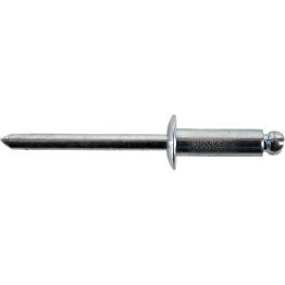  Open End Rivet Dome Head Steel 1/8" - 1940
