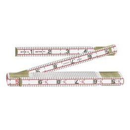 Lufkin® 2m x 5/8" Engineer's Scale Wood Rule Red End® - 1280289