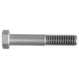  Hex Cap Screw Grade 2 Steel 1/4-20 x 1" - 4002
