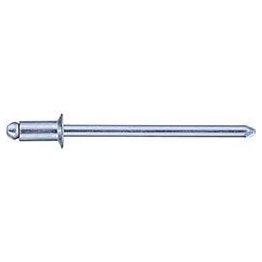  Open End Rivet 120° Countersunk Head Steel 1/8" - 482