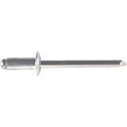  Open End Rivet Dome Head Aluminum 3/16" - 483