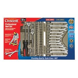Crescent® 70 Piece Professional Tool Set - 1283194