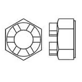  Castle Nut Grade 2 - 1151303