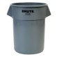 32 Gallon White BRUTE® Container without Lid
