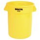 32 Gallon Yellow BRUTE® Container without Lid